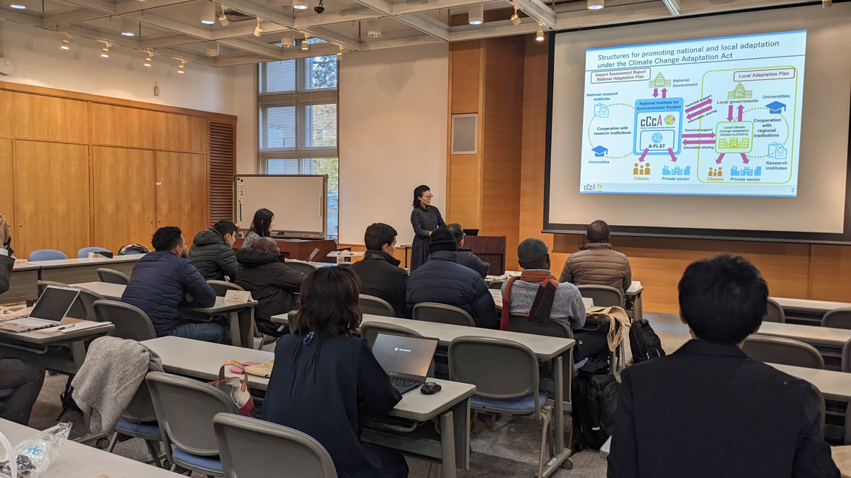 Photos of the lecture