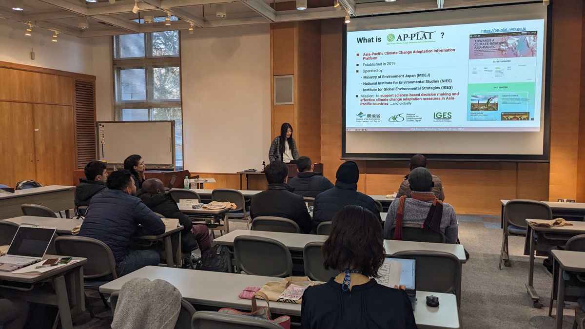 Photos of the lecture